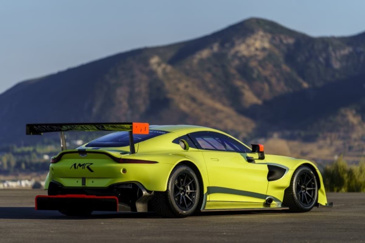 Das Heck des Aston Martin Vantage GTE