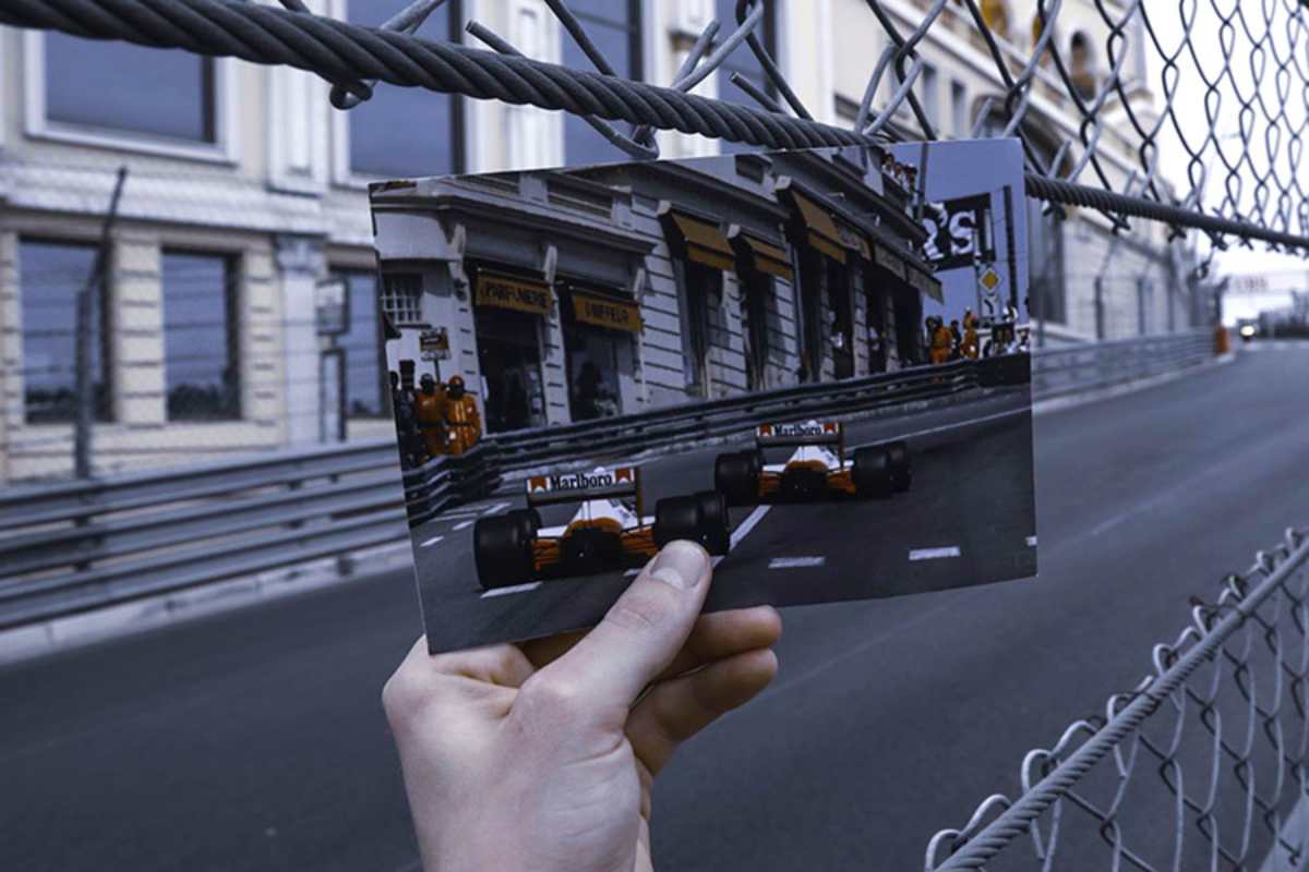 Senna und Prost 1989 bei Beau Rivage