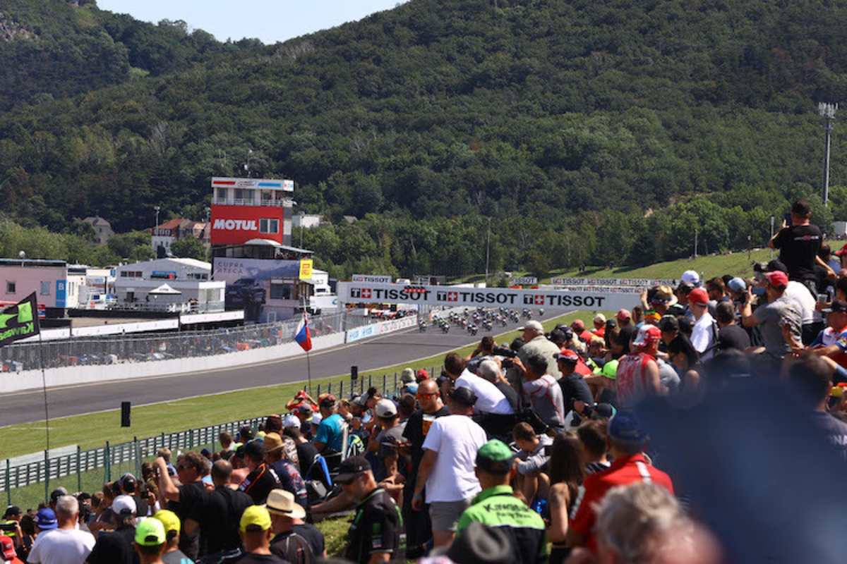 Willkommen zum Rennen in Most