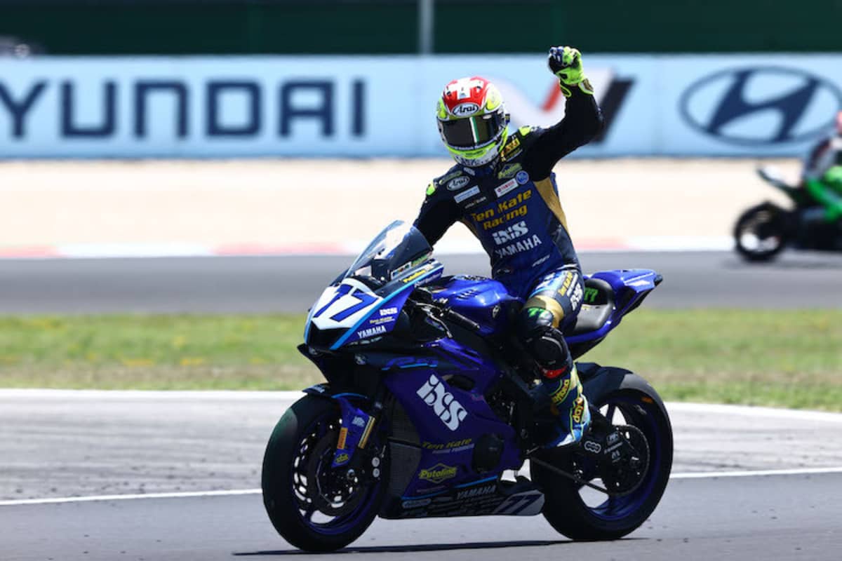 Domi Aegerter auf dem Weg zum WM-Titel 2022