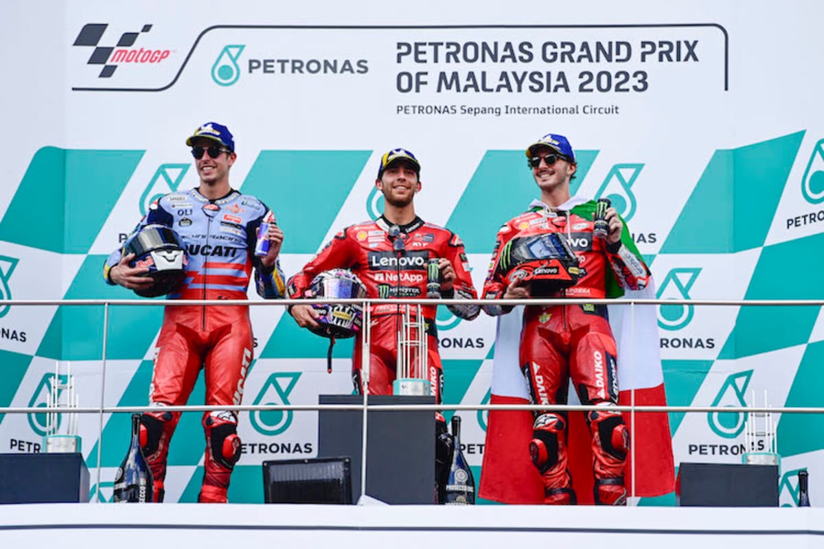 Alex Márquez, Enea Bastianini, Francesco Bagnaia
