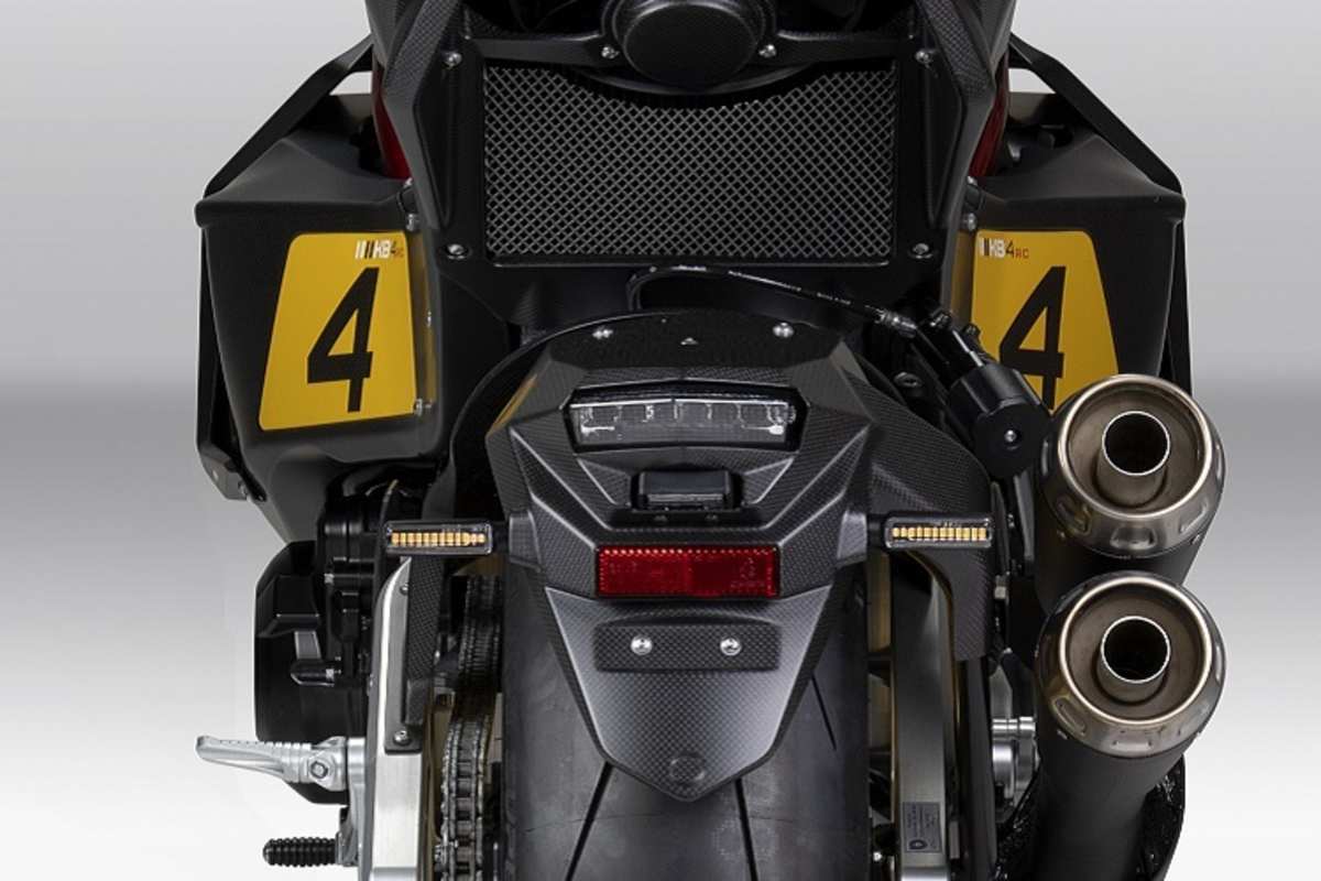 Unkonventionell: Kühler zwischen Sitzbank und Hinterrad ermöglicht weit vorgerückten Einbau des Motors im Chassis