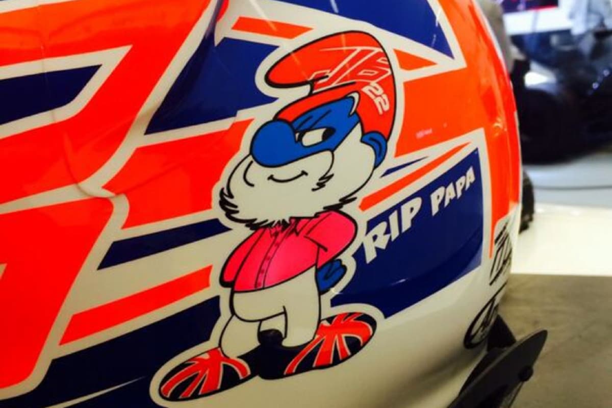 Ein letzter Gruss von Jenson an seinen verstorbenen Vater