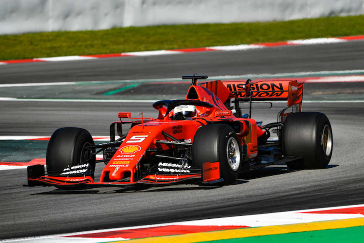 Sebastian Vettel im Ferrari