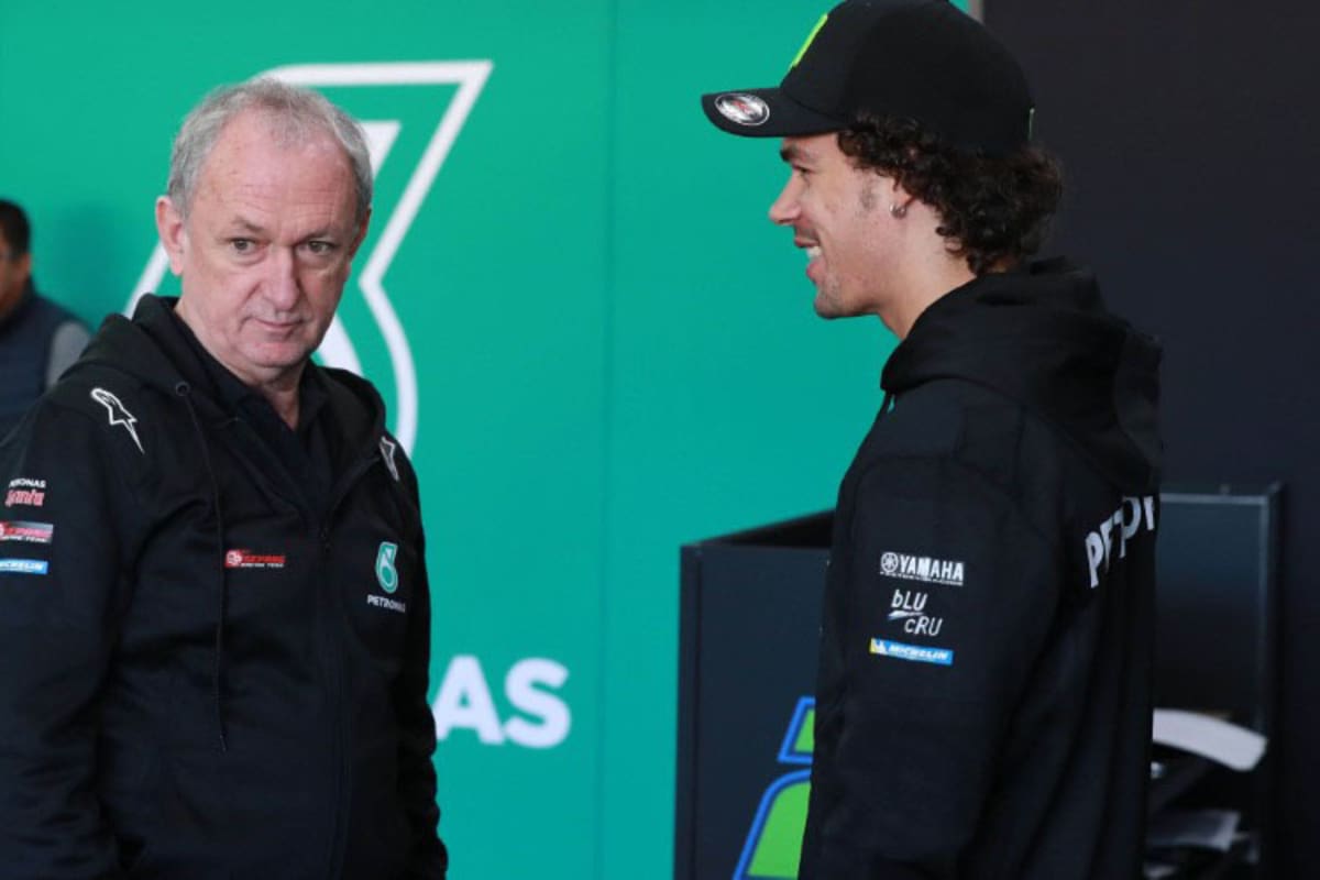 Ramon Forcada mit Franco Morbidelli