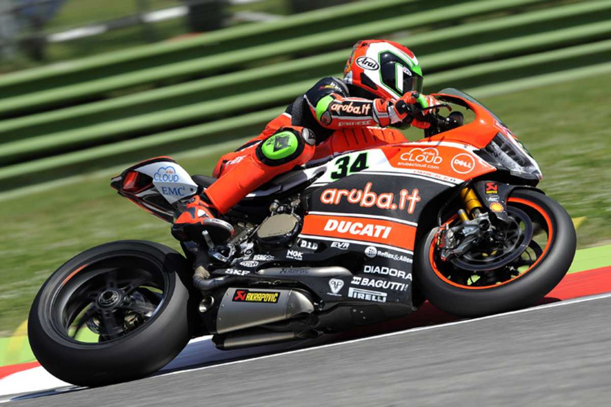 Davide Giugliano auf der Werks-Ducati