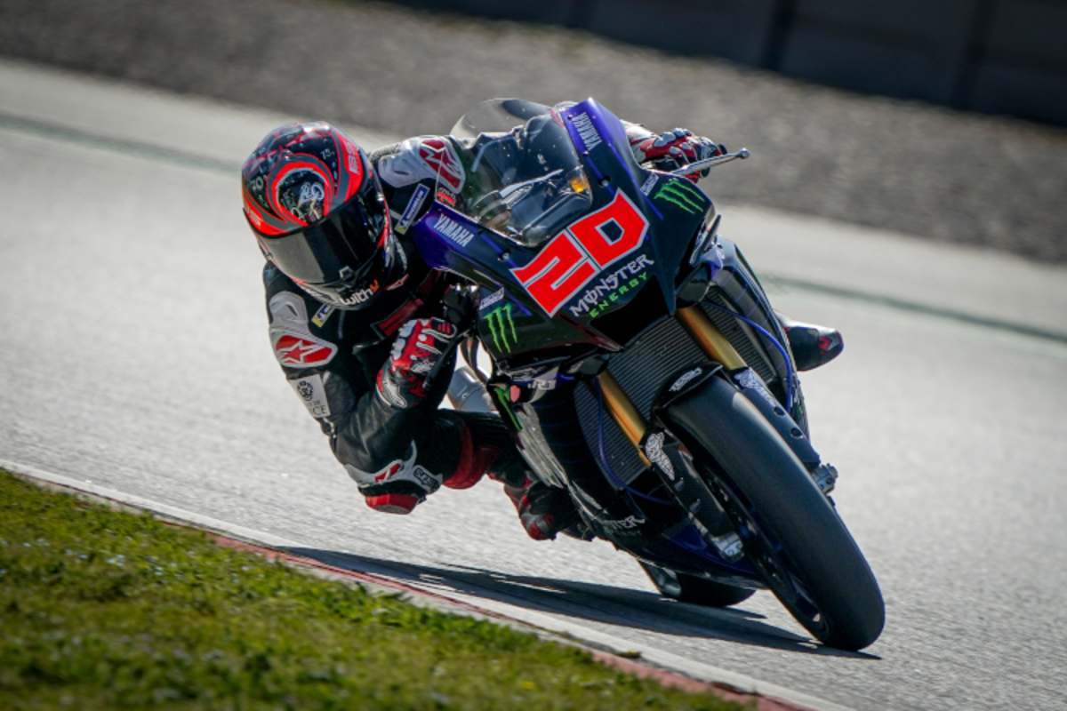 Erstmals wieder auf einer Rennstrecke: Fabio Quartararo