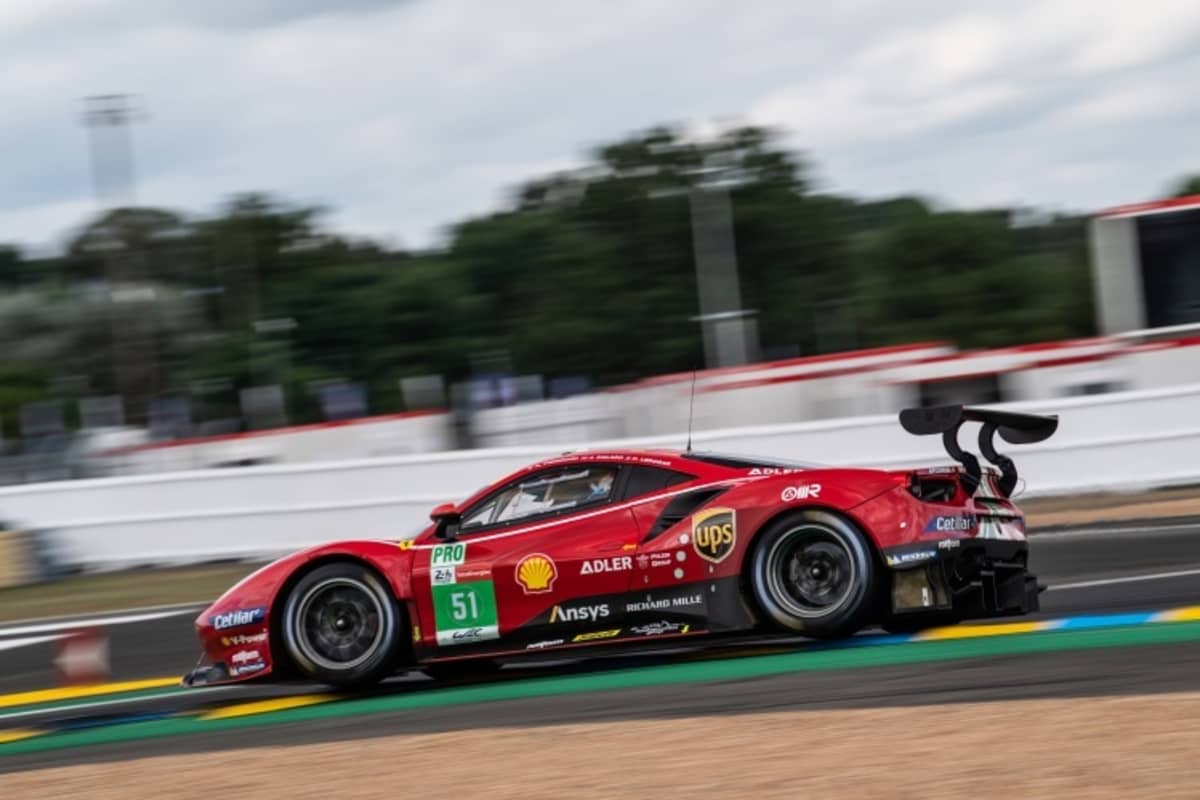 Der Ferrari 488 GTE Evo von AF Corse