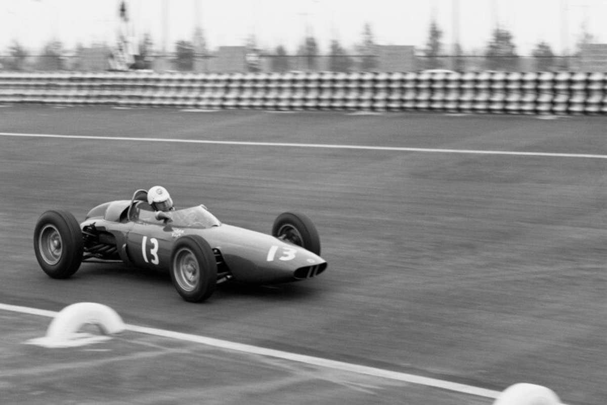 Moisés Solana beim Mexiko-GP 1963 mit der 13