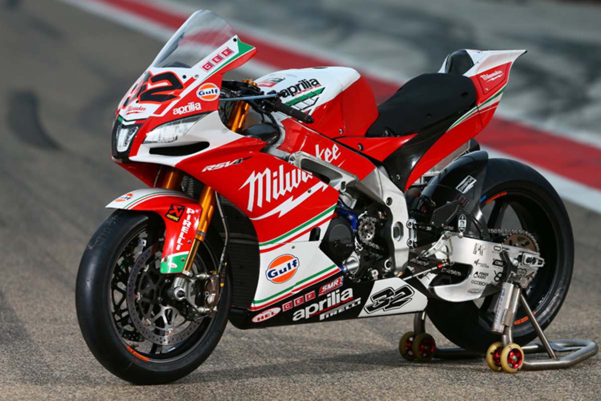 Die neue Aprilia RSV4 RF ist nicht wirklich neu