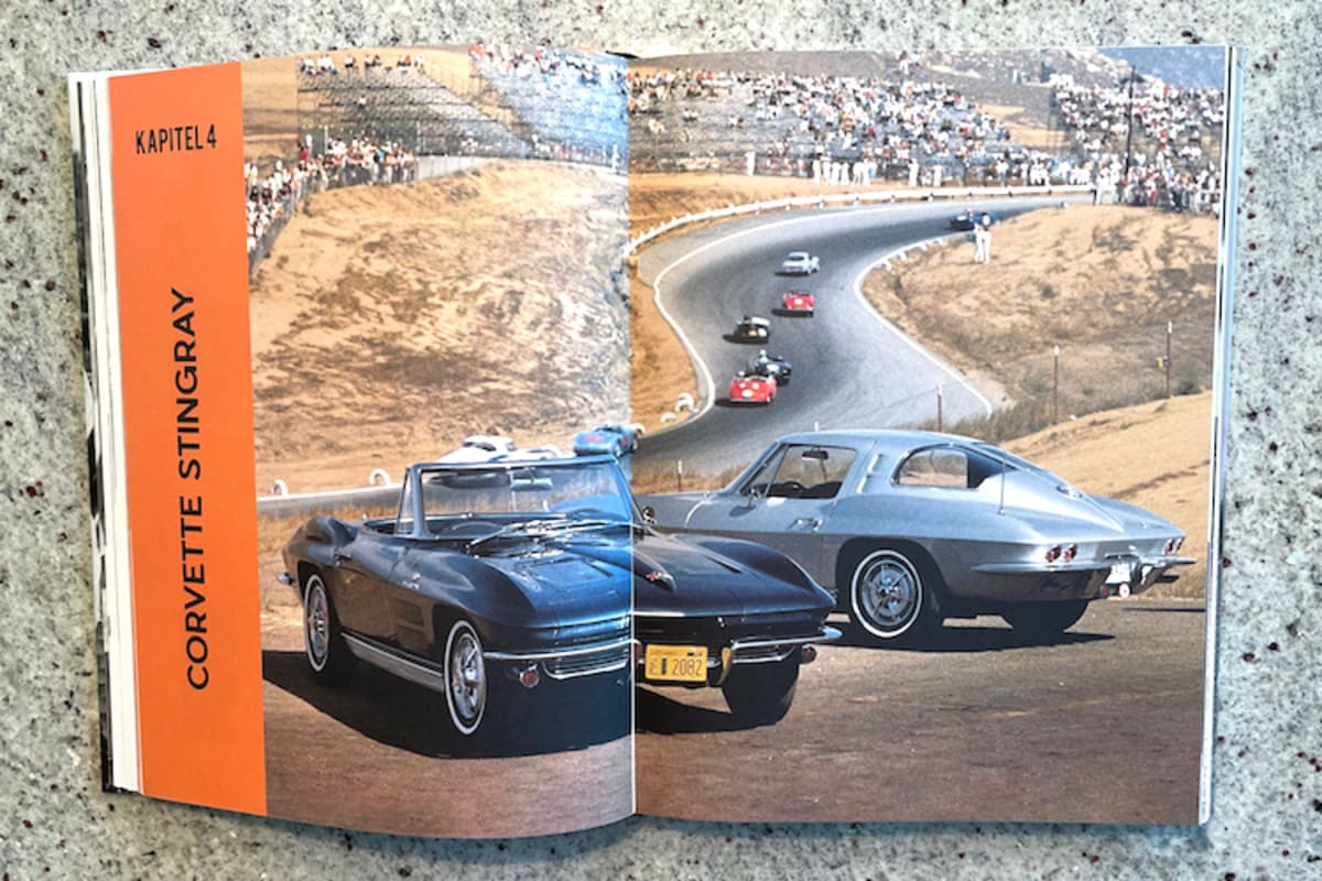 Die Corvette brachte in Italien die Menschen zum Staunen