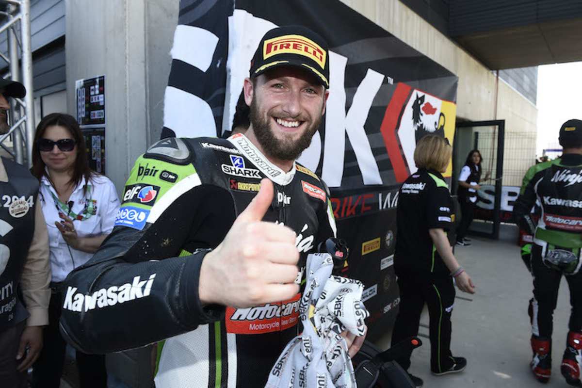 Für Doppelsieger Tom Sykes war alles dufte in Aragón