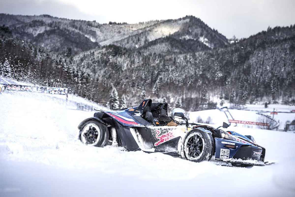 Driften im KTM X-Bow