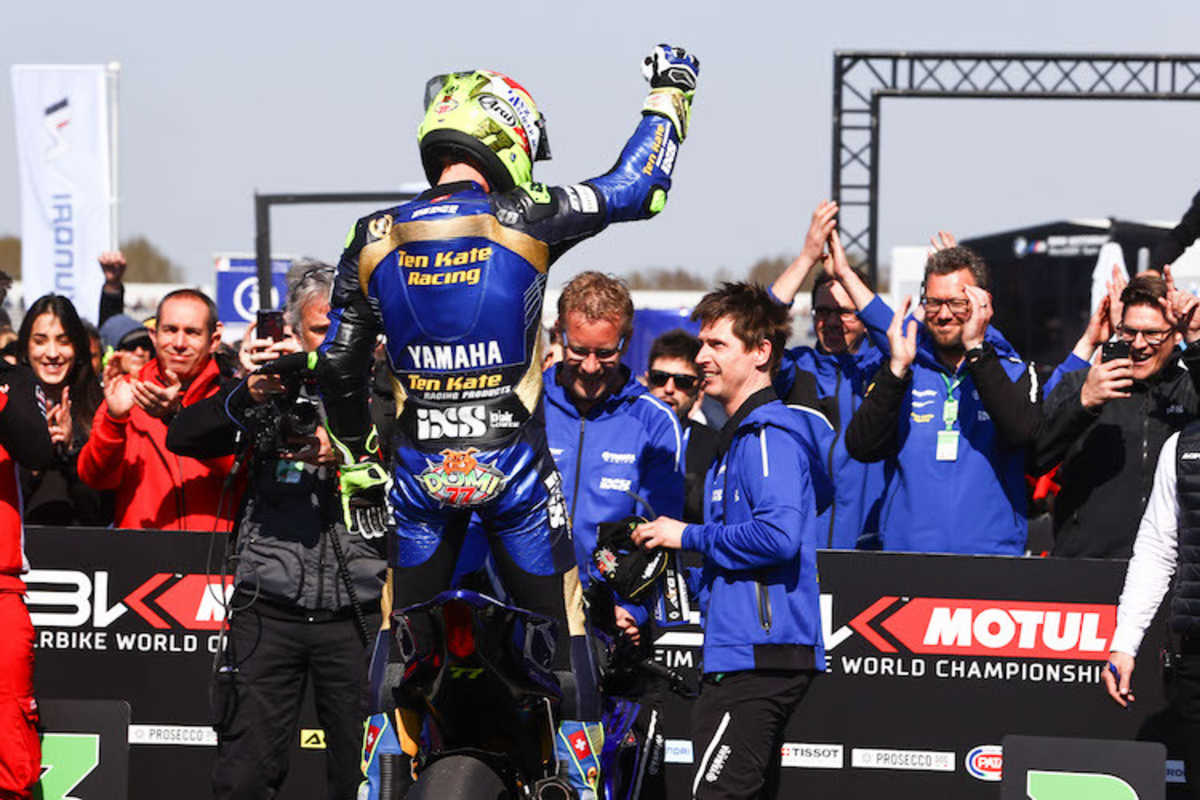 Domi Aegerter auf dem Weg zum WM-Titel 2022