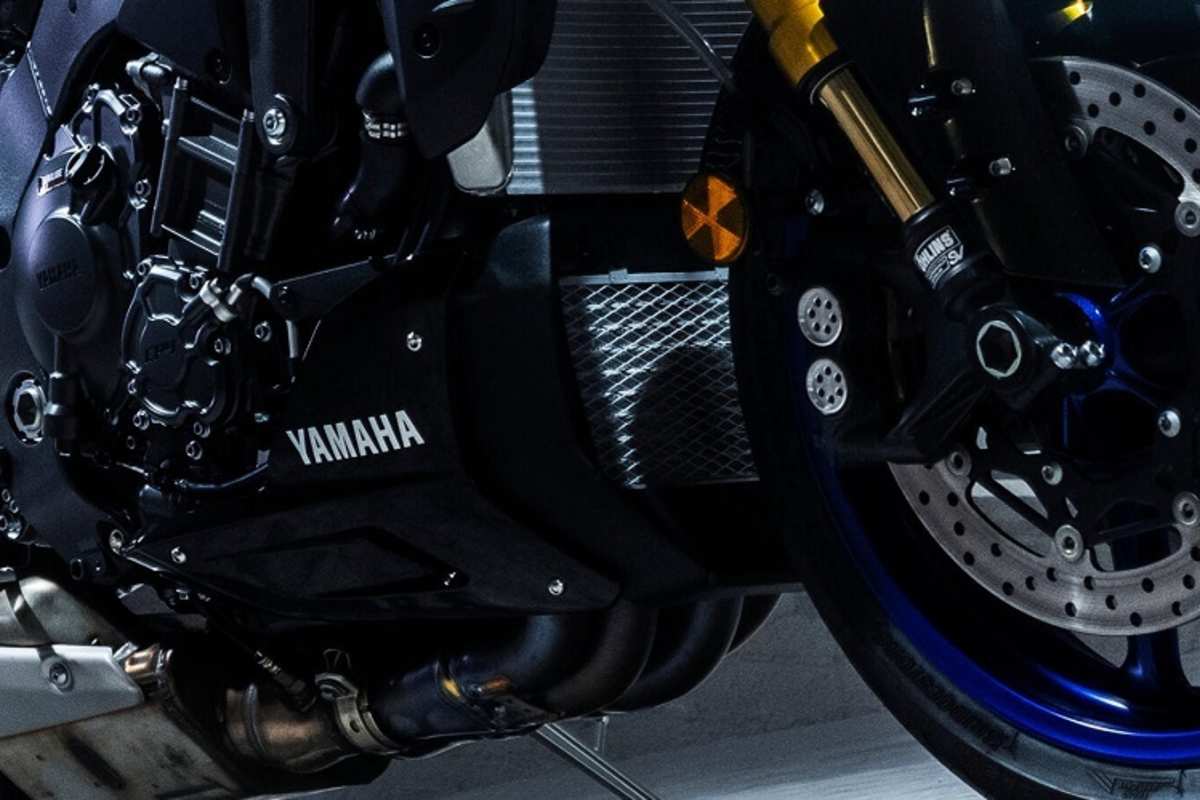 Nicht nur das Federbein, auch die Gabel liefert der schwedische Hersteller Öhlins