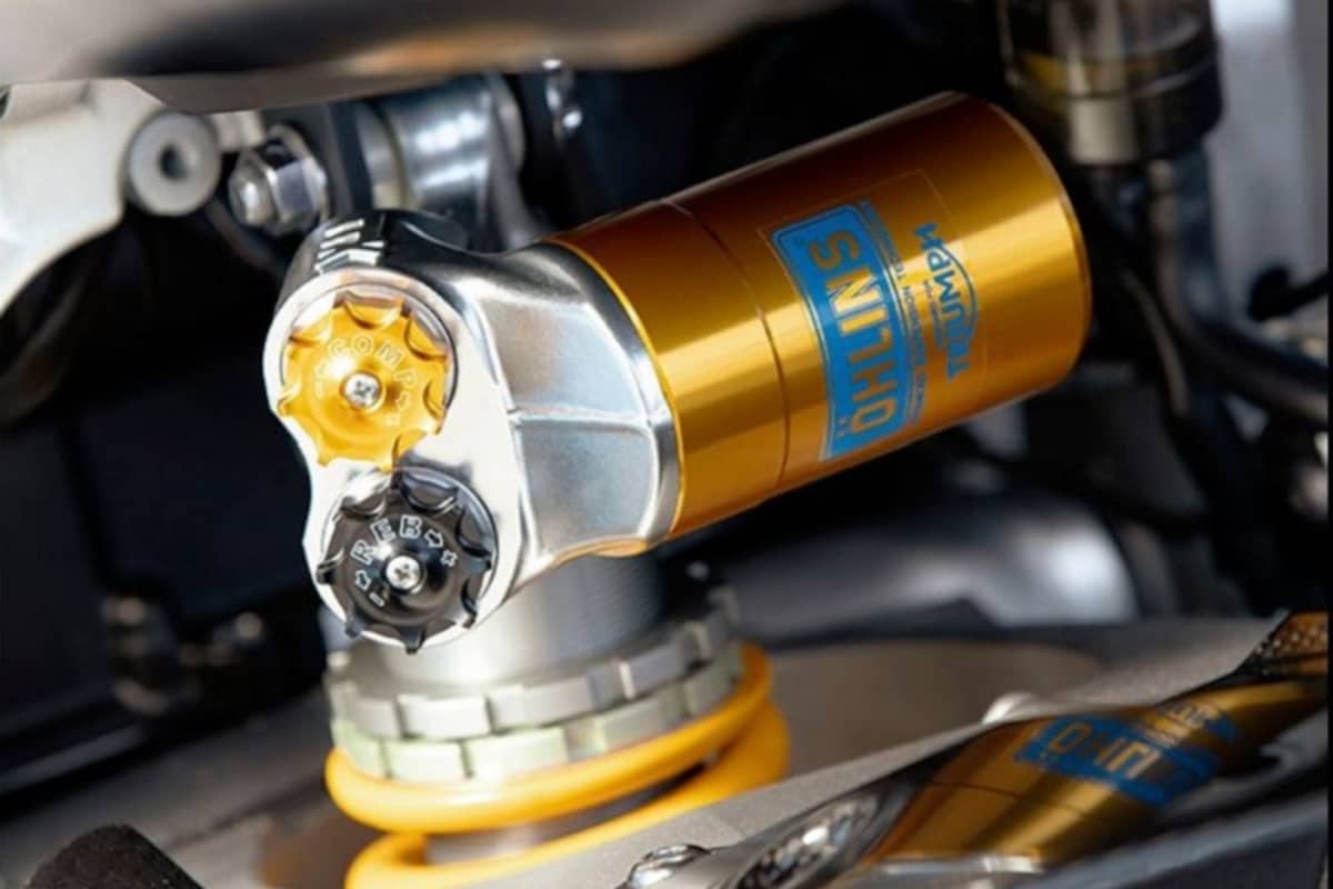 TTX-Federbein von Öhlins ermöglicht 133 mm Federweg am Hinterrad