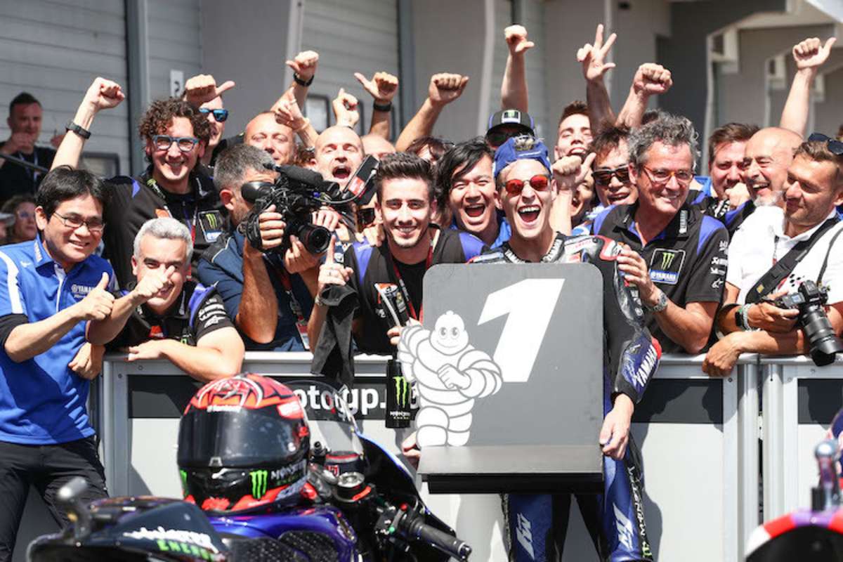 Fabio Quartararo gewinnt das Rennen