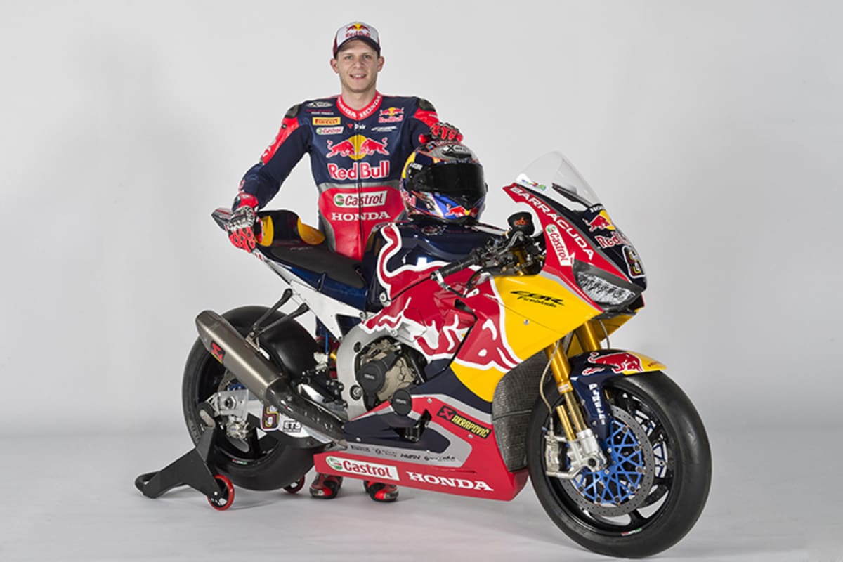 Bradl auf seiner Honda Fireblade