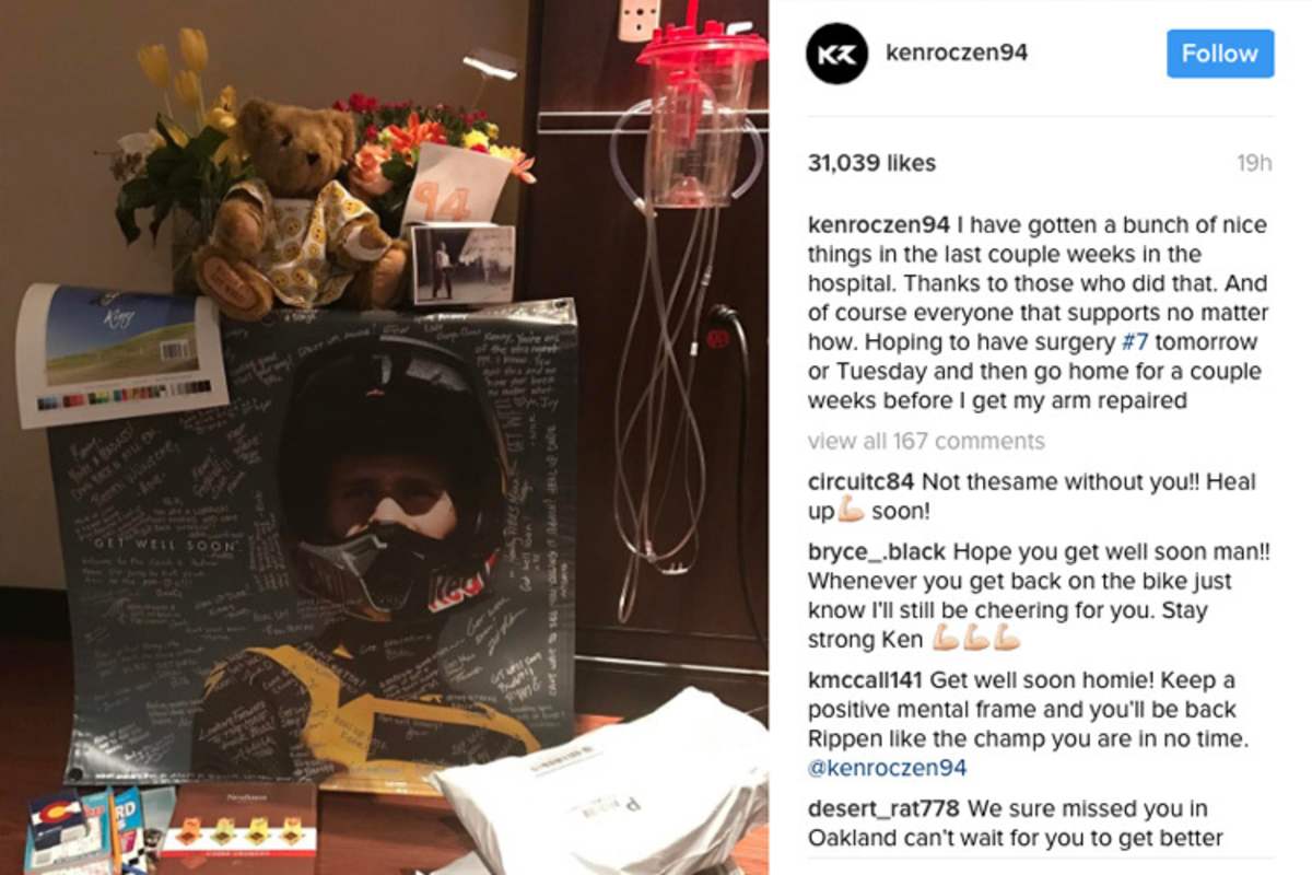 Ken Roczen hat die 6. OP hinter sich gebracht