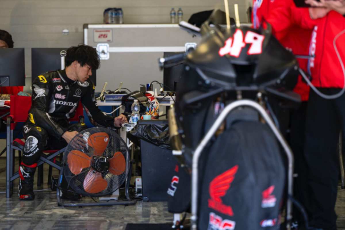 HRC-Testfahrer Tetsuta Nagashima