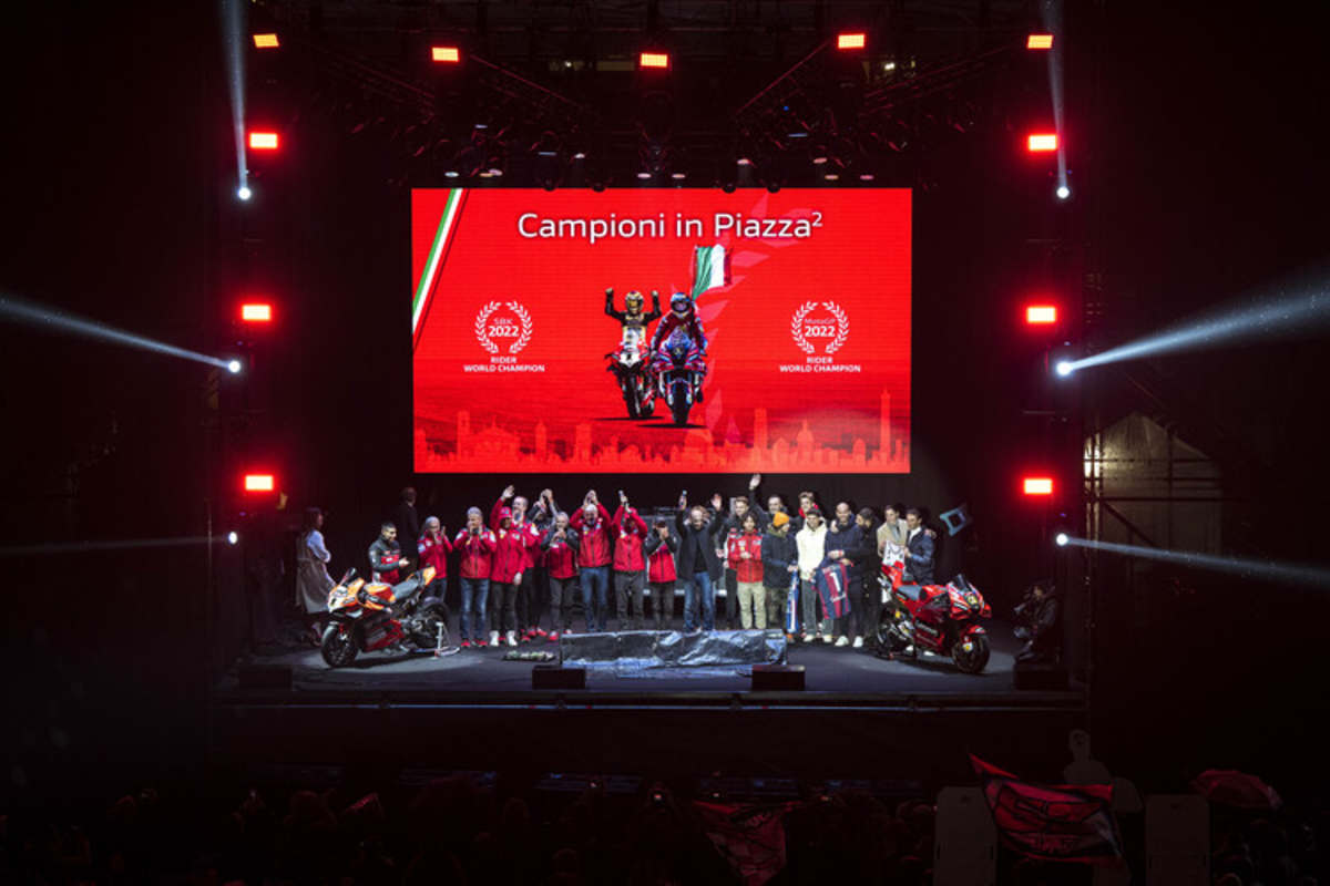 Ducati gewann sowohl den MotoGP- als auch den Superbike-WM-Titel 2022