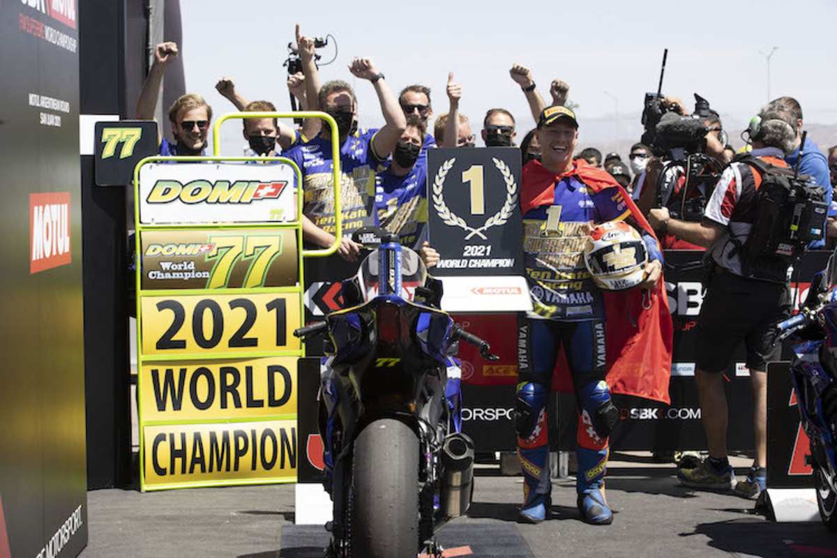 Domi Aegerter auf dem Weg zum WM-Titel 2021