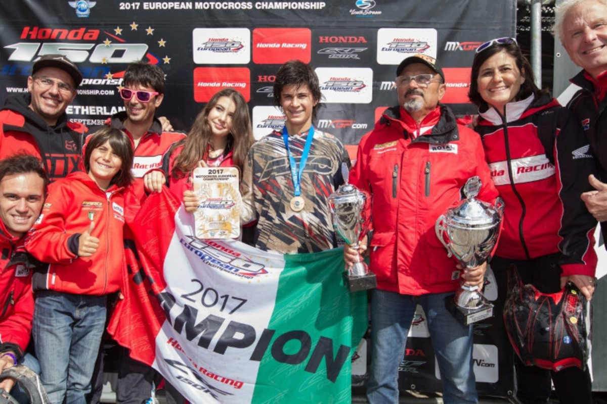 2017 trat Andrea Adamo mit dem Gewinn der 150er-EM erstmals international in Erscheinung