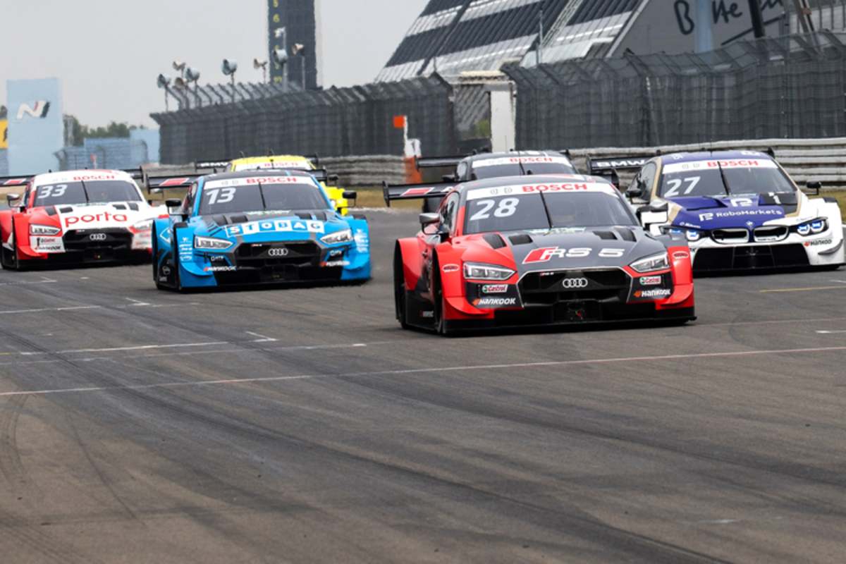 Der Indy-Restart wurde auch geübt