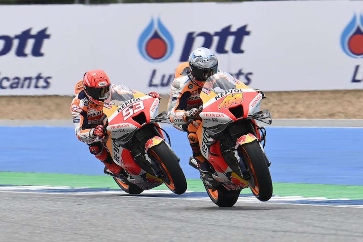 Pol Espargaró und Marc Márquez