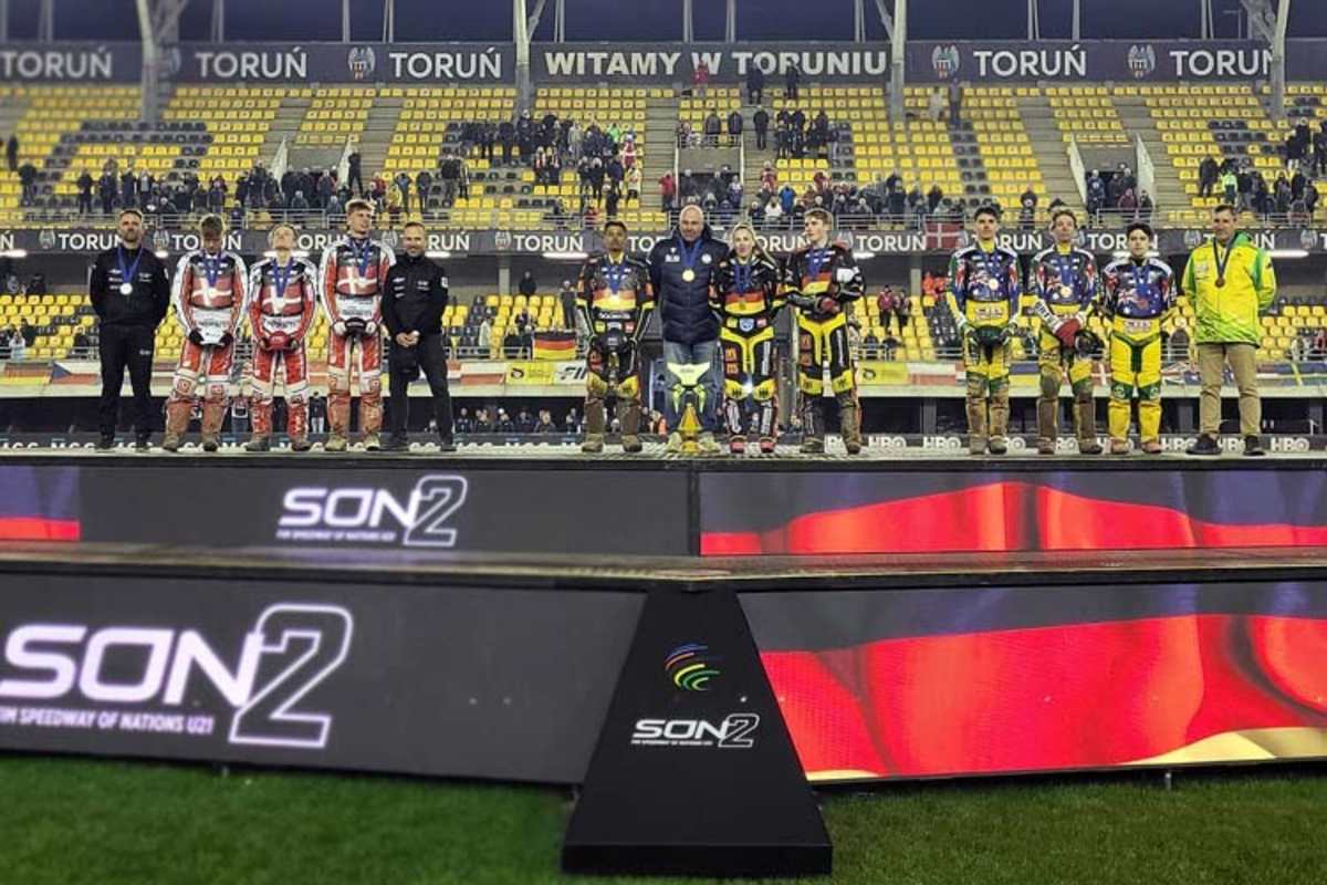 Podium in Thorn - Gold für Deutschland