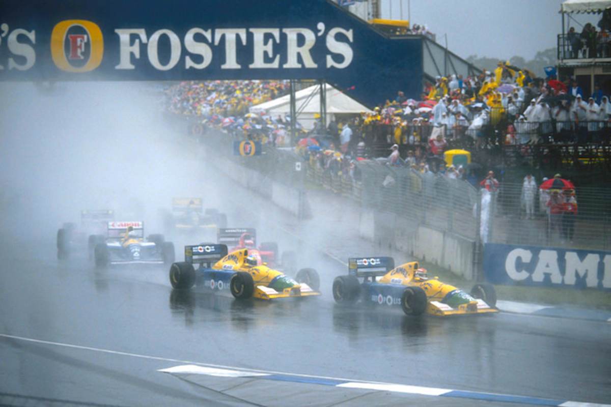 Adelaid 1991: Sicht so gut wie null