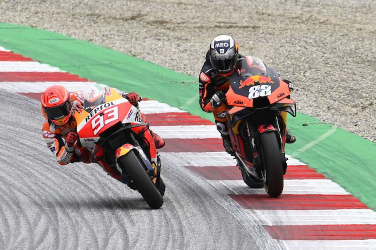 Marc Márquez und Miguel Oliveira