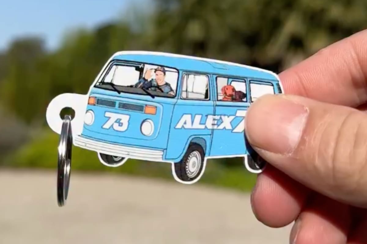 Alex Marquez mit seiner Alexneta