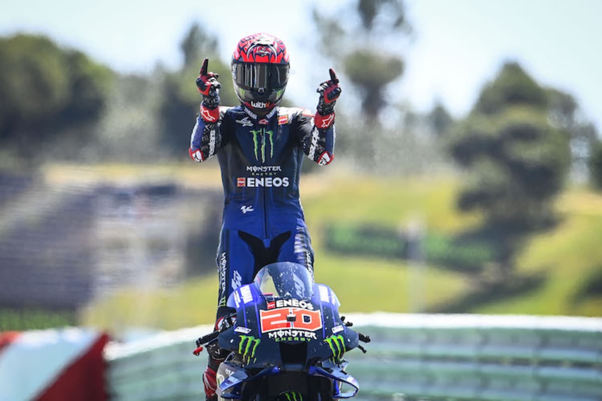 Fabio Quartararo auf dem Weg zum WM-Titel
