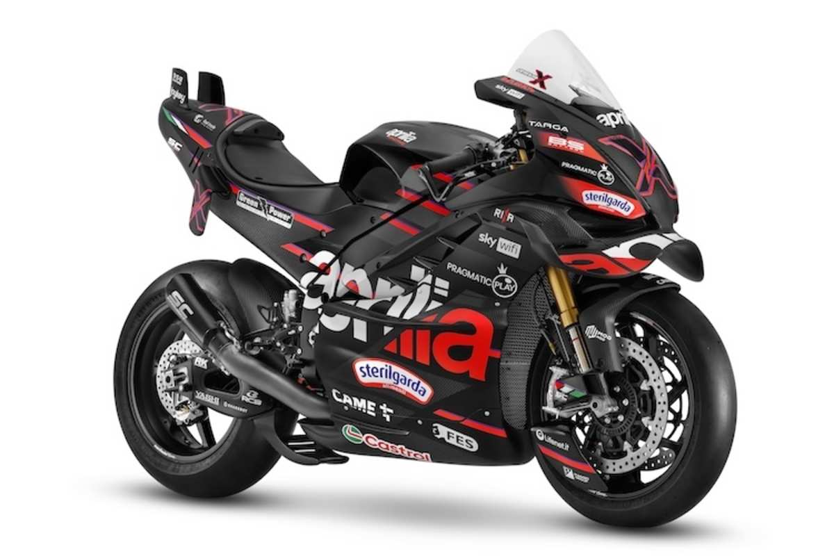 Die Aprilia RSV4 X-GP ist der MotoGP-Rakete RS-GP nachempfunden