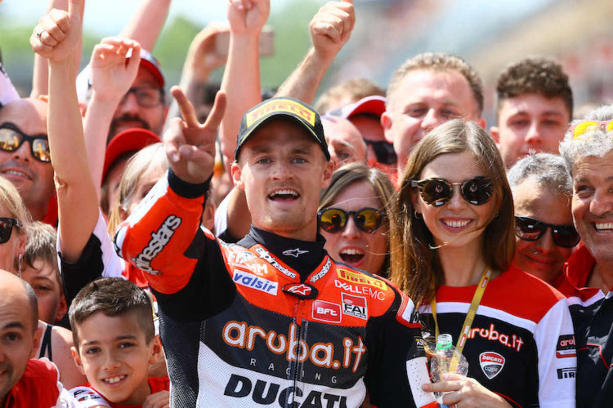 Die Karriere von Chaz Davies in Bildern