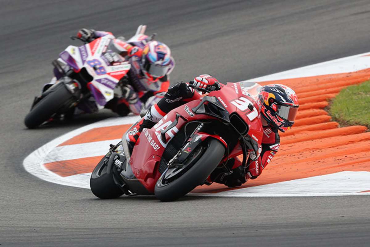 Valencia-Test: Rookies Pedro Acosta auf der GASGAS vor Jorge Martin