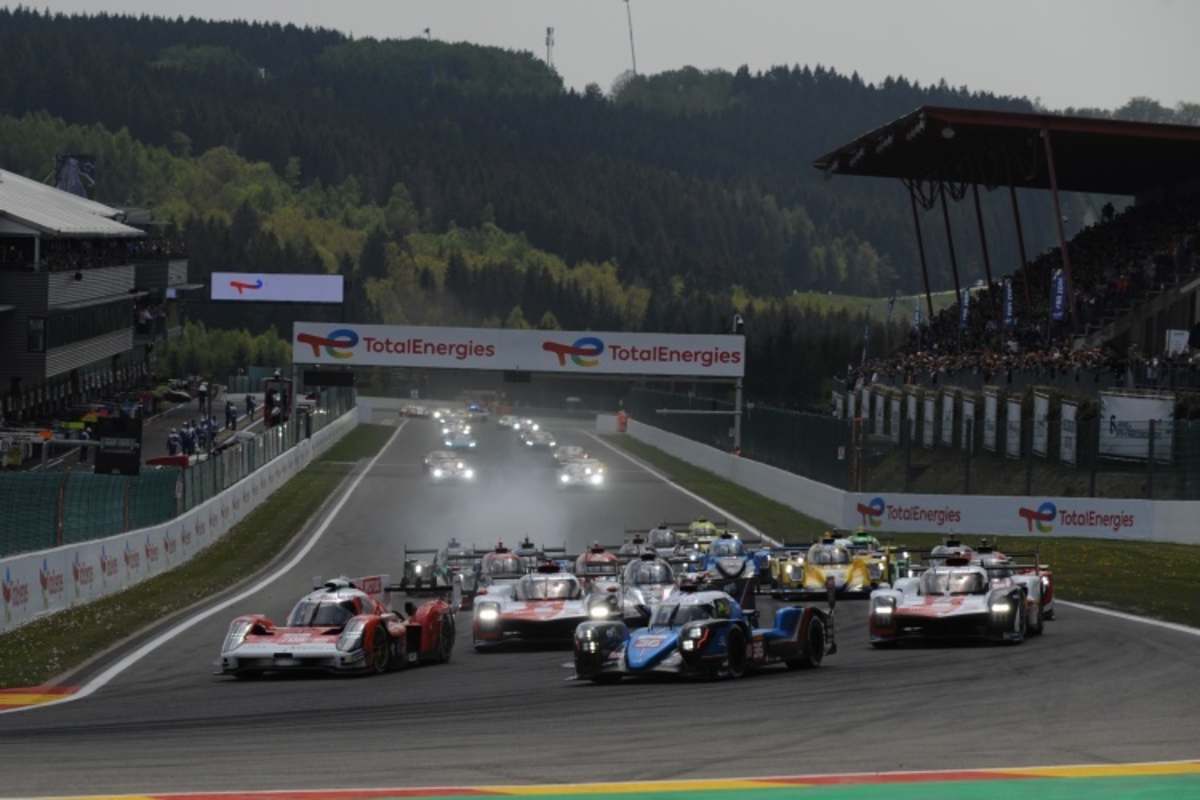 Start frei fuer die 6h von Spa 2022
