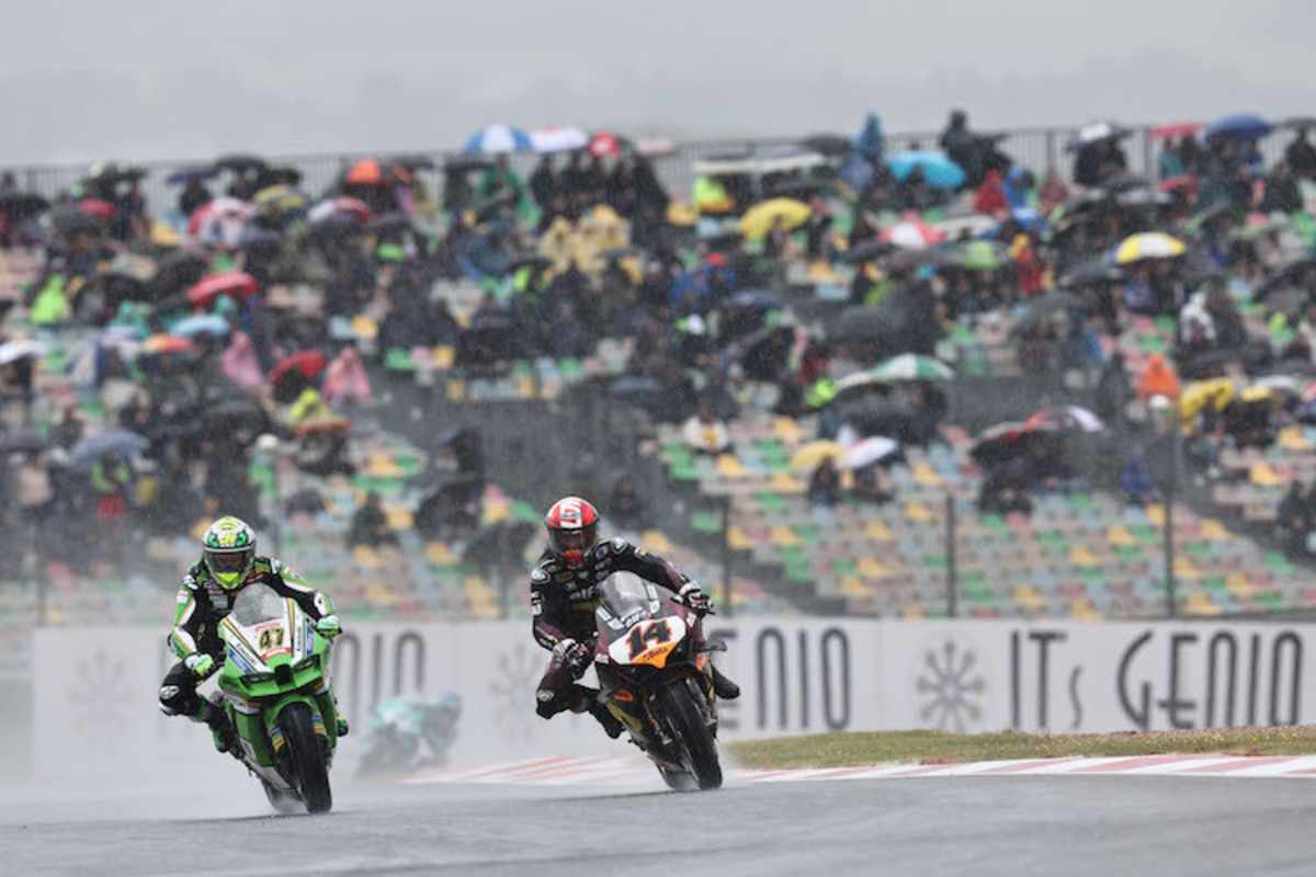 Axel Bassani und Sam Lowes