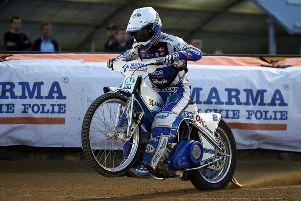 Nicki Pedersen war nach zwei Läufen ungeschlagen