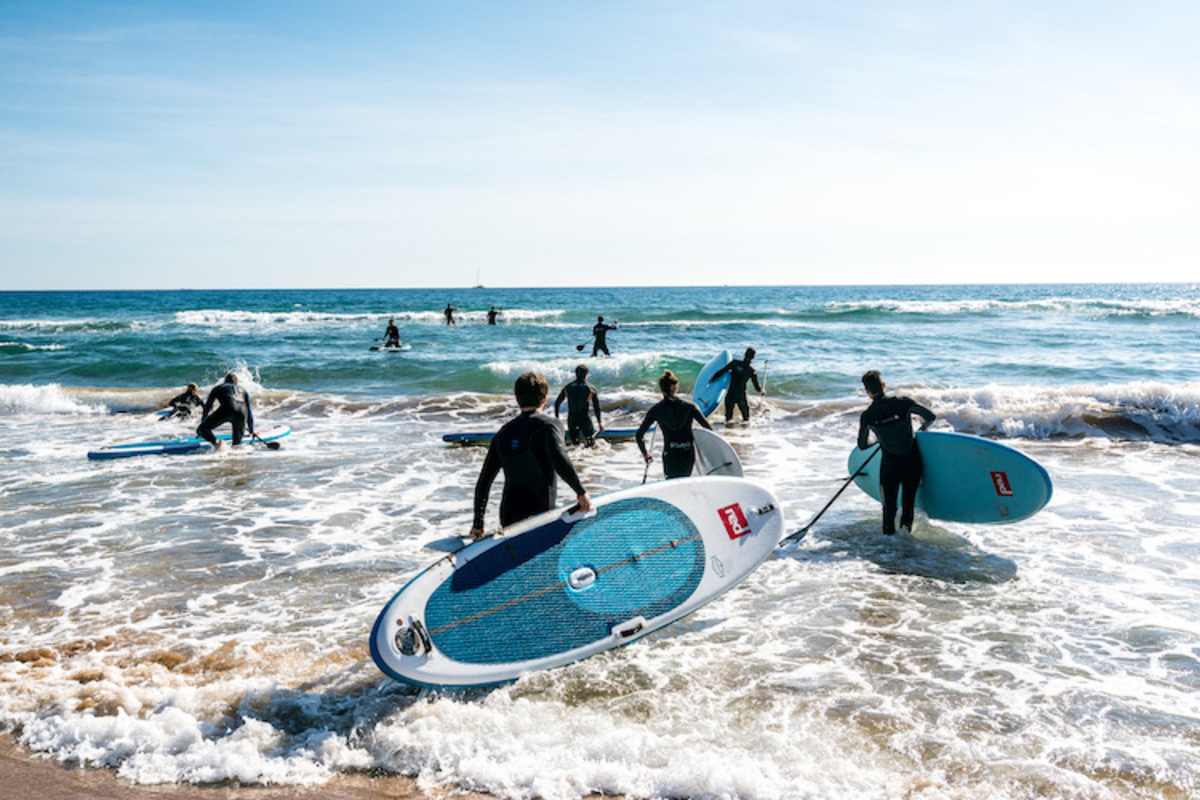 Standup-Paddeling war beliebt