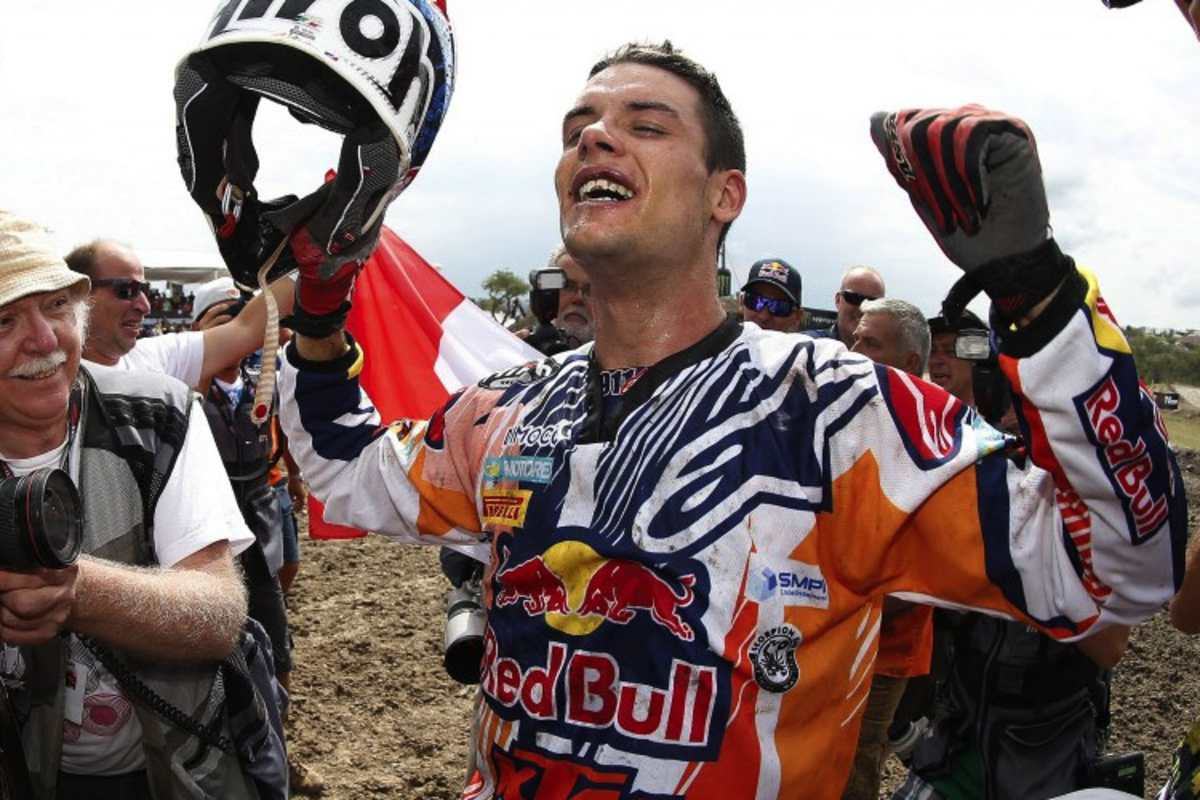 Jordi Tixier wird 2014 Weltmeister in der Klasse MX2