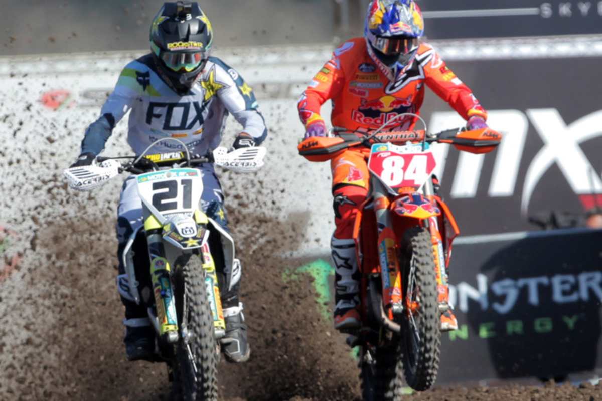 Das Duell Herlings gegen Paulin am Start