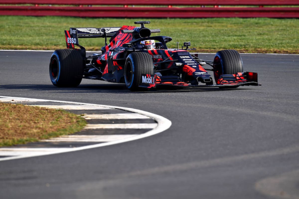 Max Verstappen am Lenkrad