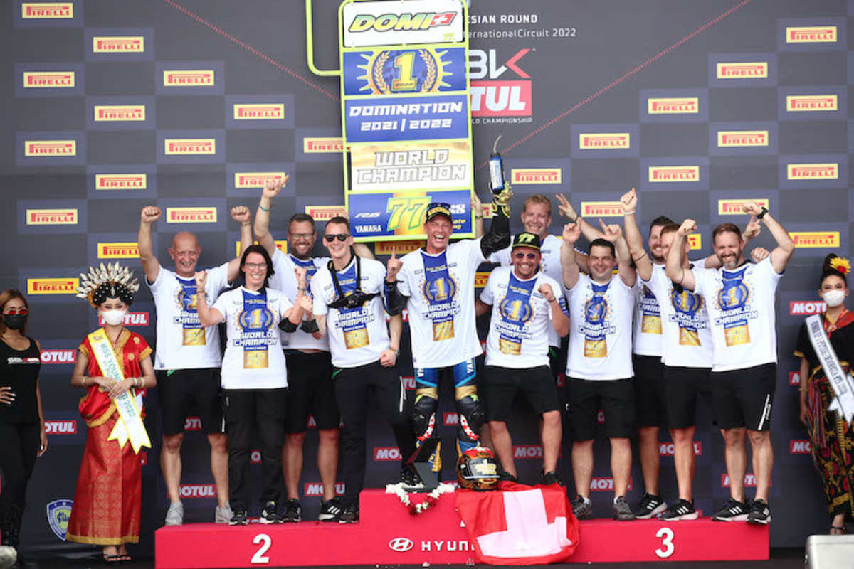 Domi Aegerter auf dem Weg zum WM-Titel 2022