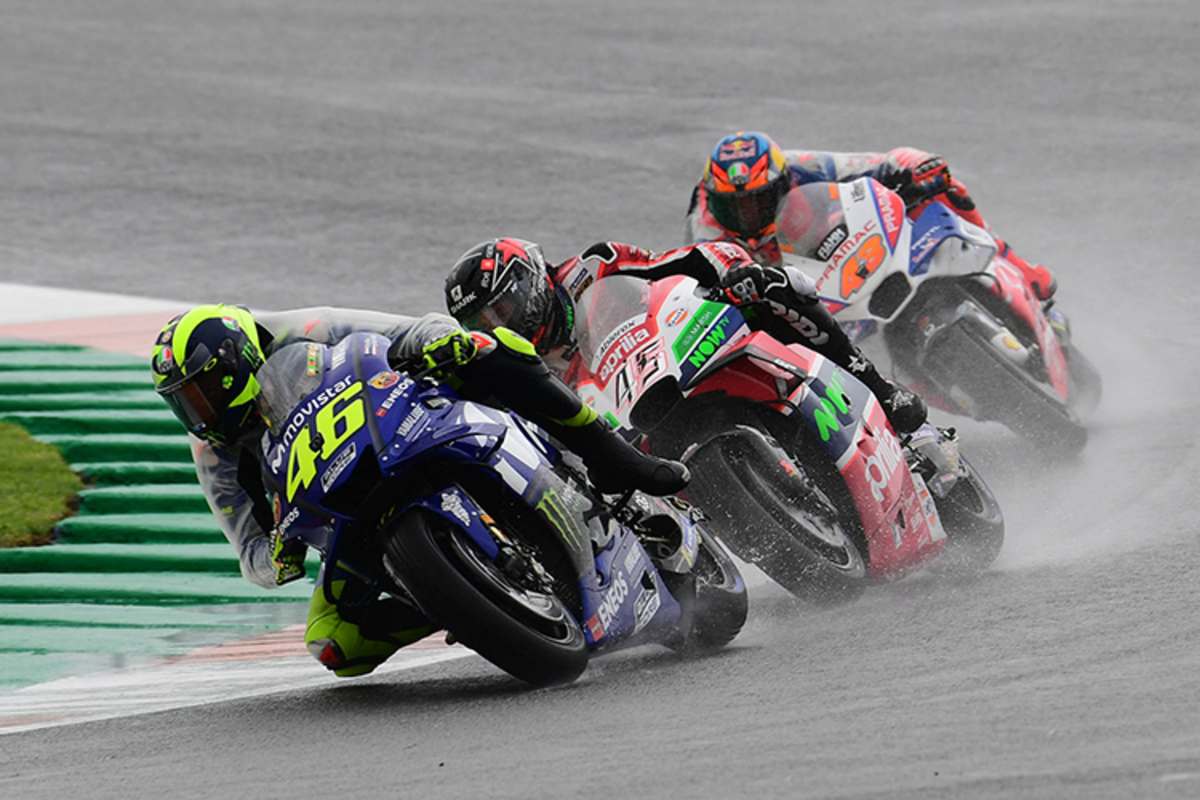 Valentino Rossi (46) landete auf Platz 12