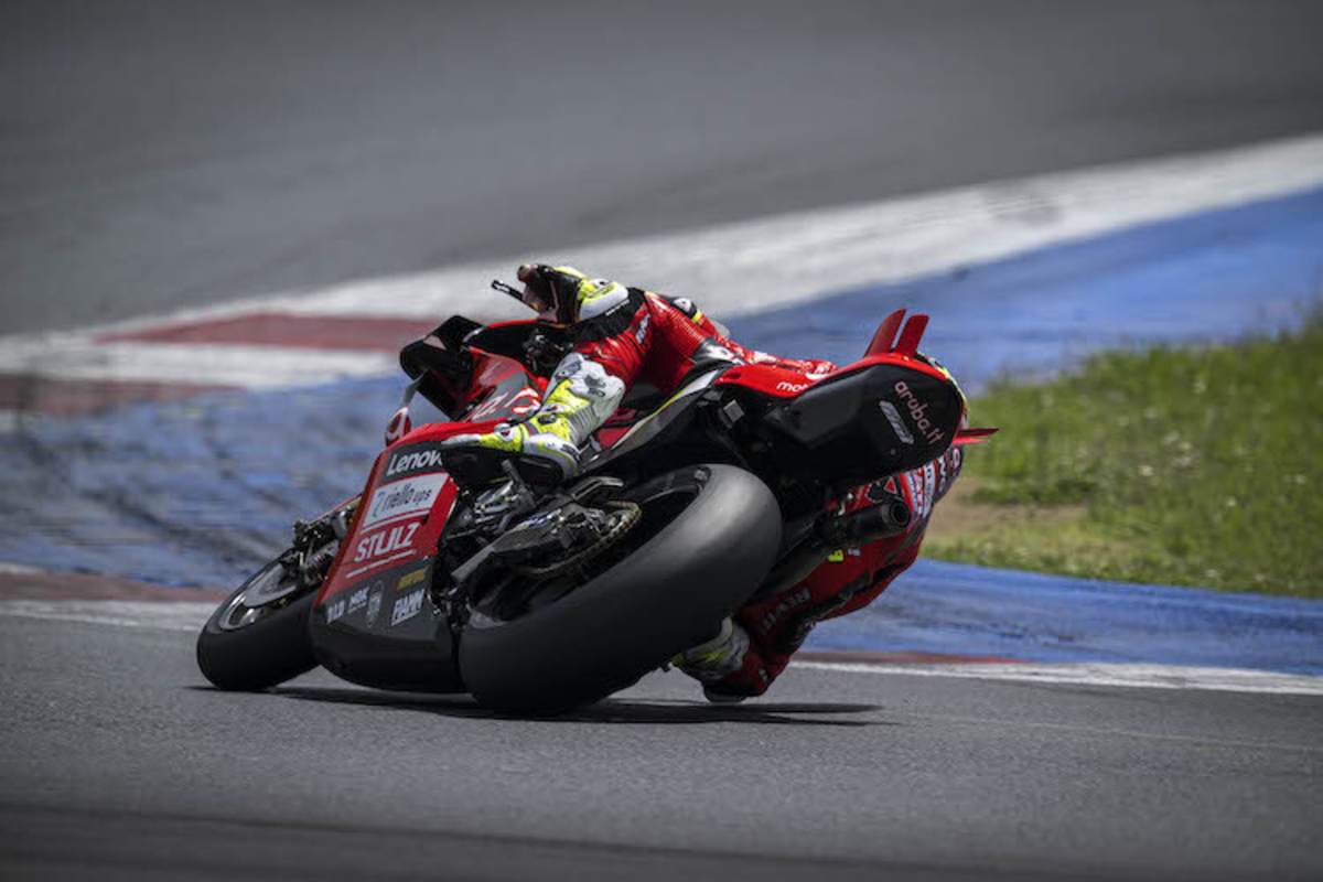 Alvaro Bautistas MotoGP-Test in Misano