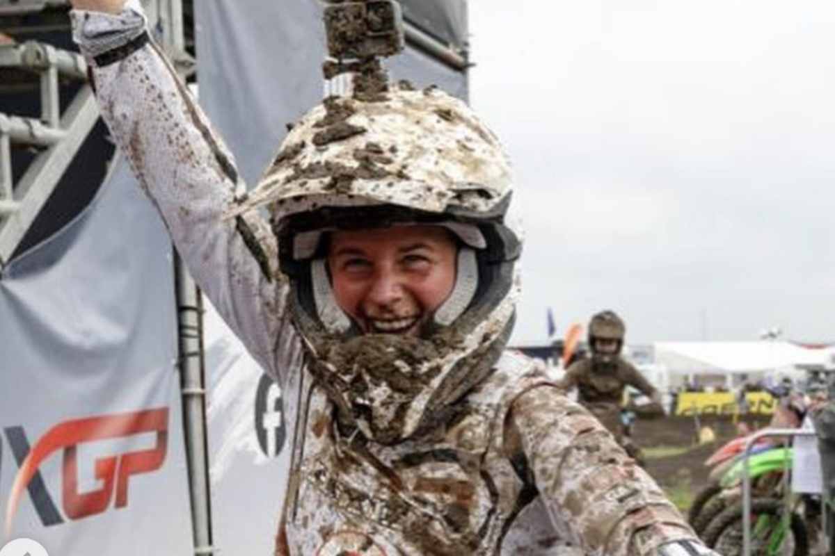 Larissa Papenmeier nach dem zweiten Lauf am Sonntag