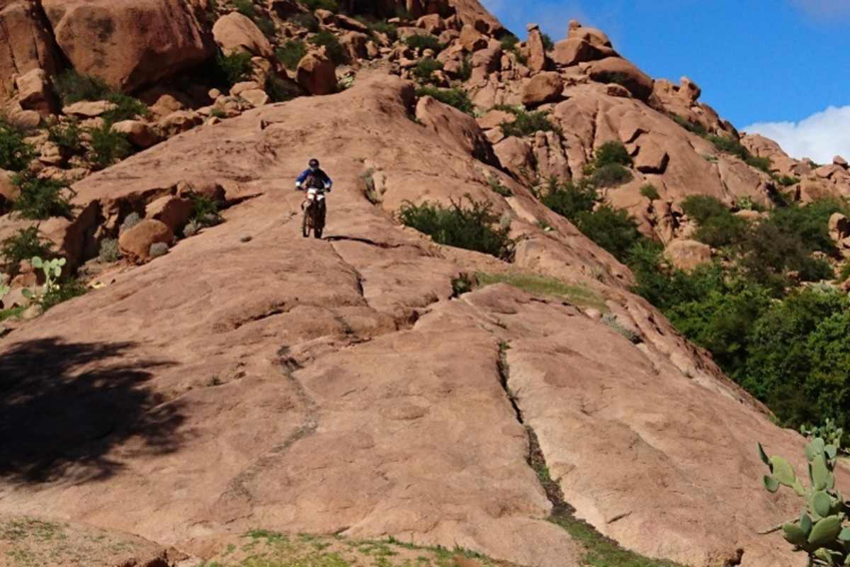Die Strecke bietet tolle Herausforderungen und immer wieder atemberaubende Ausblicke