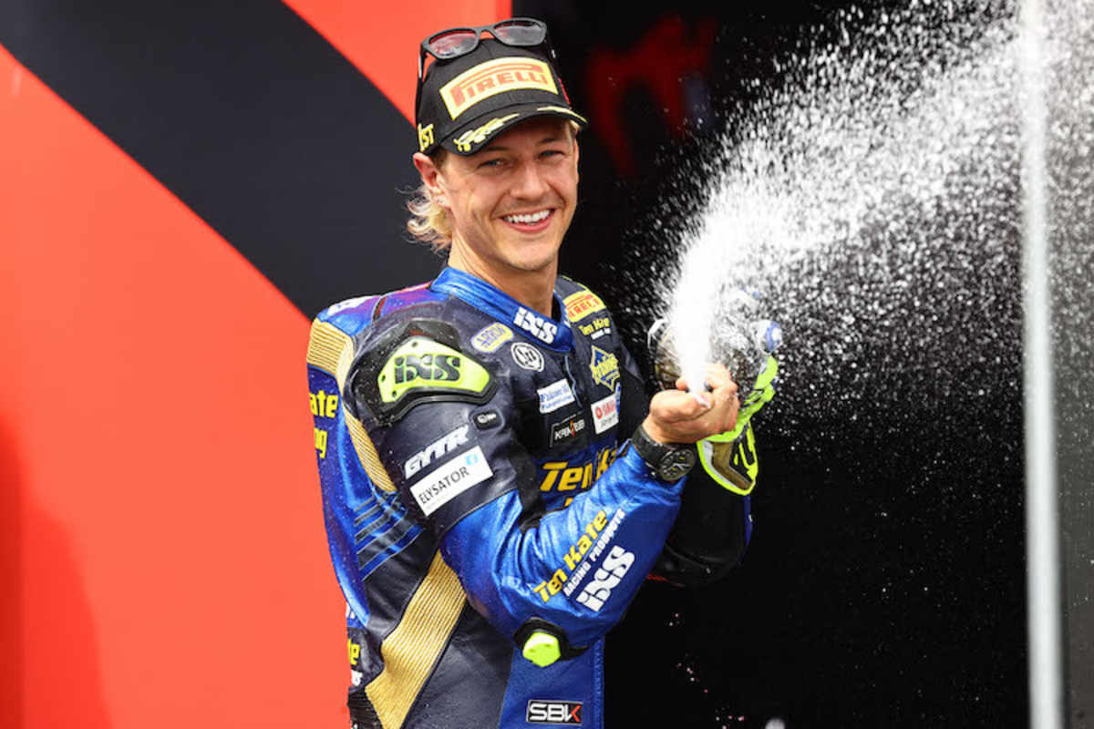 Domi Aegerter auf dem Weg zum WM-Titel 2022